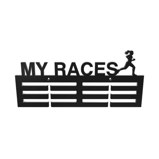 MY RACES - Support à médailles 14"