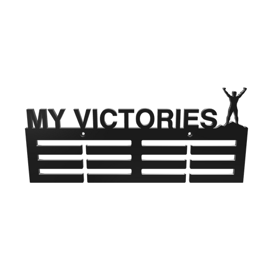 MY VICTORIES - Support à médailles 14"