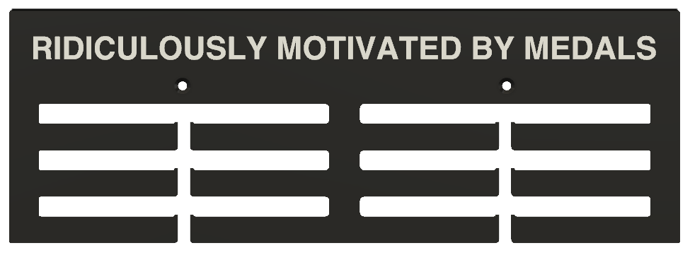 TWO (2) COLORS - MEDALS HANGER