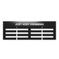 JUST KEEP SWIMMING Medals Hanger 14"