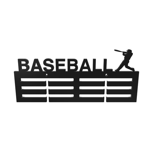 BASEBALL with player Medals Hanger 14"