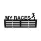 MY RACES Woman Medals Hanger 14"